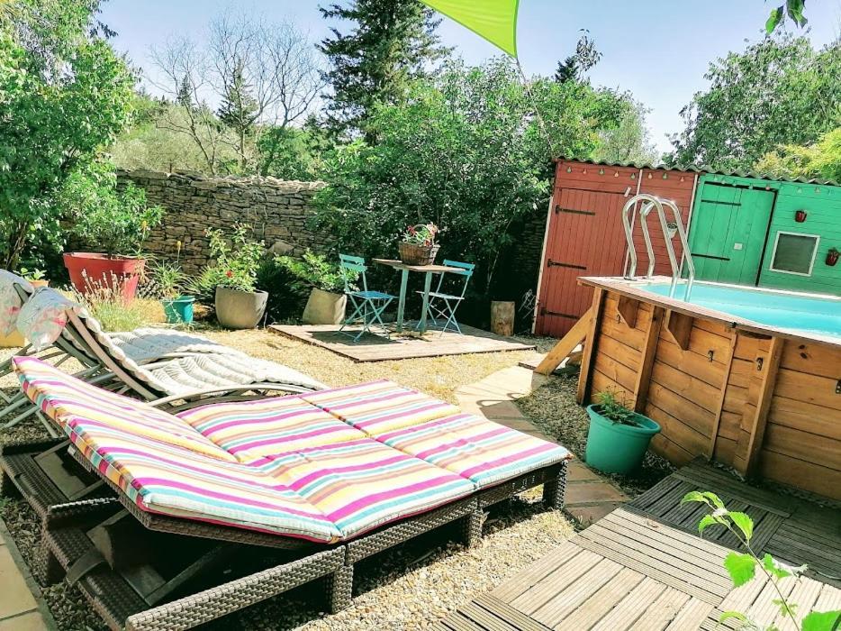 Bed and Breakfast Nimes En Garrigues Екстер'єр фото